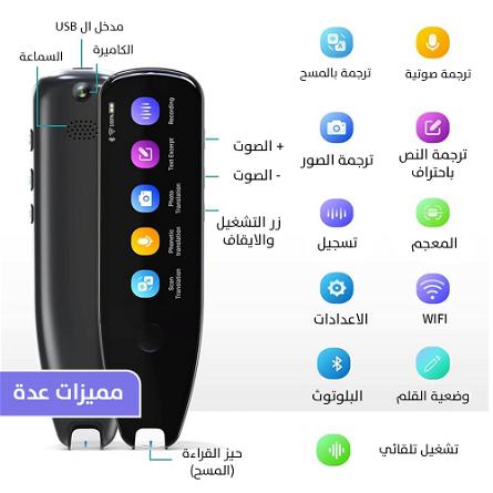 قلم ترجمة صوت وكتابة ديجيتال - وداعا لعائق اللغة أثناء السياحة و السفر